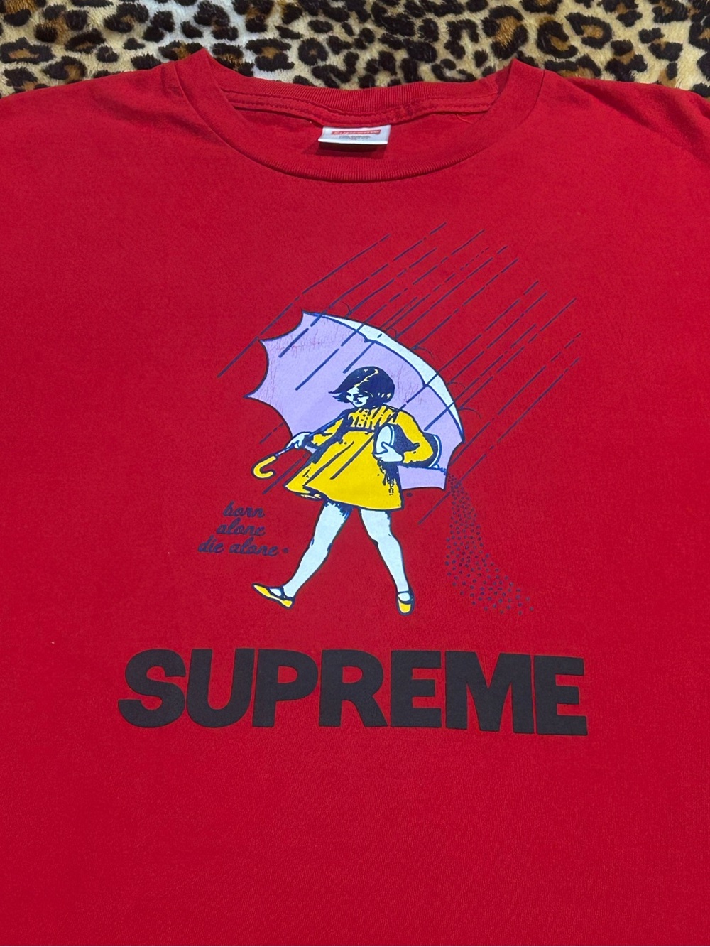 Supreme Morton Salt Red Tee: RARE - Picture 2 of 4